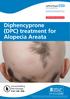 Diphencyprone (DPC) treatment for Alopecia Areata