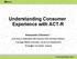 Understanding Consumer Experience with ACT-R