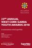 23 RD ANNUAL WEST CORK GARDA YOUTH AWARDS 2018
