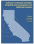 Indicators of Alcohol and Other Drug Risk and Consequences for California Counties