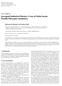 Case Report Laryngeal Radiation Fibrosis: A Case of Failed Awake Flexible Fibreoptic Intubation
