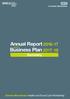 Annual Report and. Business Plan Summary. Greater Manchester Health and Social Care Partnership