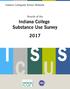 Results of the Indiana College Substance Use Survey 2017