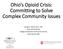 Ohio s Opioid Crisis: Committing to Solve Complex Community Issues