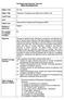 The Hong Kong Polytechnic University Subject Description Form. Human Nature, Relations and Development (HRD)