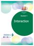 The KEYHOLE Early Intervention Programme in Autism Spectrum Disorder. Booklet 4. Interaction. Facebook: /AutismNI