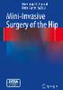 Dominique G. Poitout Henri Judet Editors. Mini-Invasive Surgery of the Hip
