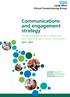 Communications and engagement strategy