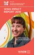 WINS IMPACT REPORT 2016