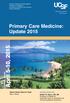 April 5-10, Primary Care Medicine: Update Wailea Beach Marriott Hotel Maui, Hawaii