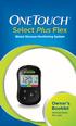 Blood Glucose Monitoring System. Owner's Booklet. Instructions for Use