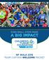 EVEN SMALL STEPS MAKE A BIG IMPACT NF WALK 2016 TEAM CAPTAIN WELCOME PACKET