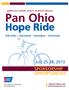 Pan Ohio. Hope Ride SPONSORSHIP OPPORTUNITIES. July 25-28, miles >> Cleveland >> Columbus >> Cincinnati