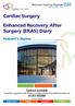 Enhanced Recovery After Surgery (ERAS) Diary
