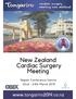 New Zealand Cardiac Surgery Meeting. Napier Conference Centre 22nd - 24th March