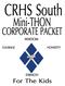 What is CRHS South s Mini-THON?