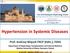 Hypertension in Systemic Diseases