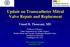 Update on Transcatheter Mitral Valve Repair and Replacment