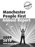 Manchester People First Annual Report