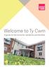 Welcome to Ty Cwm. A guide to the home for residents and families