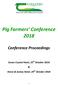 Pig Farmers Conference Conference Proceedings