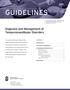 GUIDELINES. Diagnosis and Management of Temporomandibular Disorders CONTENTS. The Guidelines of the Royal College of Dental