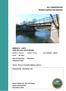 2017 UNDERWATER BRIDGE INSPECTION REPORT. TWP 332 over ROOT RIVER. Date of Inspection: Equipment Used: 10/22/2016. Town or Township Highway Agency