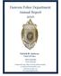Danvers Police Department Annual Report 2016