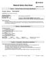 Material Safety Data Sheet MSDS ID: SK-106C