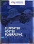 SUPPORTER HOSTED FUNDRAISING TOOL KIT