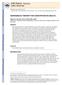 NIH Public Access Author Manuscript Best Pract Res Clin Gastroenterol. Author manuscript; available in PMC 2012 February 1.