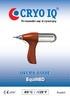 The innovative way of cryosurgery USER S GUIDE. EquiMED -89 C / -128 F. English