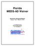 Florida MEDS-AD Waiver