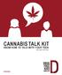 CANNABIS TALK KIT KNOW HOW TO TALK WITH YOUR TEEN SECOND EDITION
