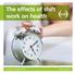 The effects of shift work on health