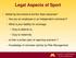 Legal Aspects of Sport