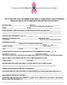 The Greater New York City Affiliate of the Susan G. Komen Breast Cancer Foundation BREAST HEALTH WORKSHOP REGISTRATION FORM