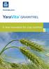 YaraVita GRAMITREL. A new innovation for crop nutrition