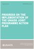 Agenda item 6.3 UNAIDS/PCB (42)/18.12 PROGRESS ON THE IMPLEMENTATION OF THE UNAIDS JOINT PROGRAMME ACTION PLAN
