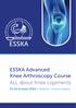 ESSKA Advanced Knee Arthroscopy Course ALL about Knee Ligaments