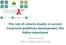 The role of cohorts studies in current treatment guidelines development: the Italian experience. Andrea Antinori INMI L Spallanzani IRCCS, Roma