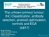 The unkown primary tumour: IHC Classification, antibody selection, protocol optimization, controls and EQA (part I)
