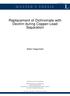 MASTER'S THESIS. Replacement of Dichromate with Dextrin during Copper-Lead Separation