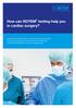 How can ROTEM testing help you in cardiac surgery?