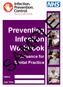 Guidance for Dental Practice SAMPLE. Preventing Infection Workbook. Guidance for Dental Practice. Name. Job Title 1
