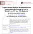 Transcriptional Profiling of Mycobacterium tuberculosis Replicating Ex vivo in Blood from HIV- and HIV+ Subjects