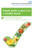 Simple guide to give you a healthy bowel