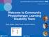 Welcome to Community Physiotherapy Learning Disability Team