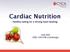 Cardiac Nutrition Healthy eating for a strong heart beating