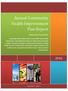 Annual Community Health Improvement Plan Report